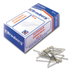 Булавки офисные BRAUBERG 24 мм 50 г, в карт. коробке, 220562